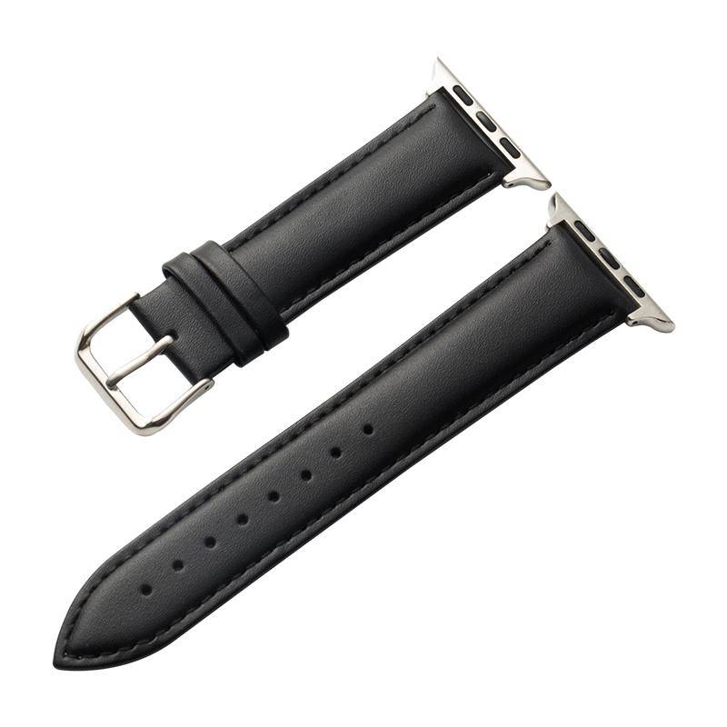 Pasek Crong Noble Band do Apple Watch, czarny